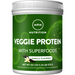 Metabolic Response Modifier Veggie Protein with Superfoods, Vanilla, 20.1 oz, front of tub
