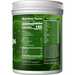 Metabolic Response Modifier Veggie Protein with Superfoods, Vanilla 20.1 oz nutrition facts label