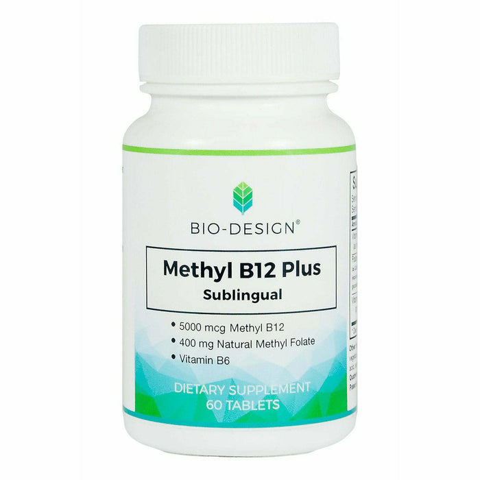 Methyl B12 Plus 5000 mcg 60 tabs by Biodesign