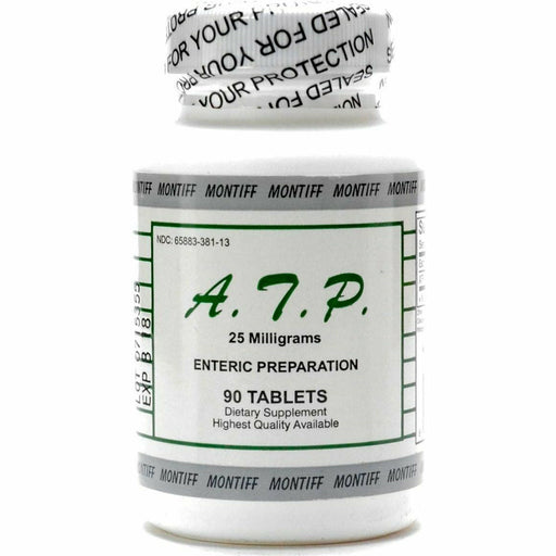 Montiff ATP 25 mg, 90 tablets, front of bottle
