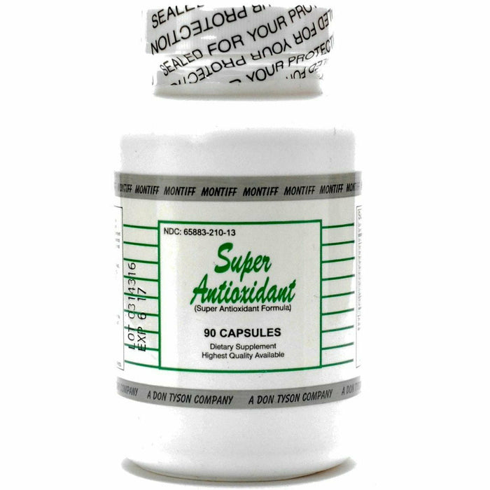 Montiff Super Anti-Oxidant, 90 capsules, front of bottle
