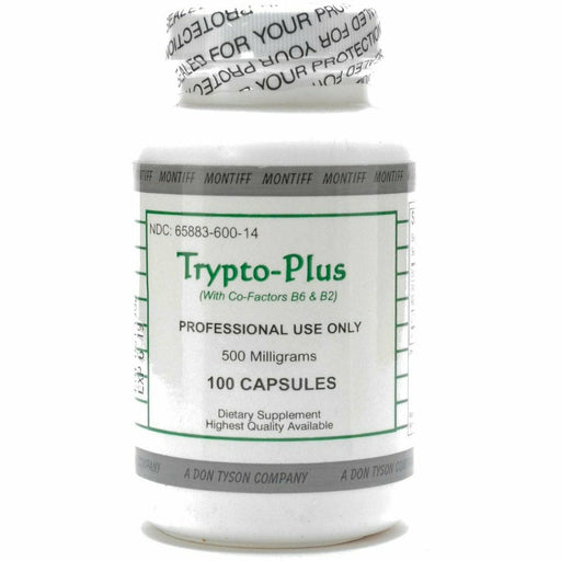 Montiff Trypto Plus, 100 capsules, front of bottle