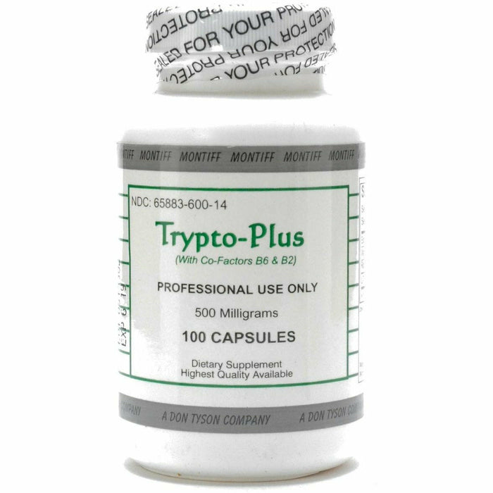 Montiff Trypto Plus, 100 capsules, front of bottle