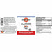 Mushroom Wisdom Maitake D-Fraction Pro 4X 120 vegetarian tablets full label with supplement facts