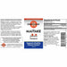 Mushroom Wisdom Maitake D-Fraction Standard Liquid 4 fl oz (120 ml) full label with supplement facts