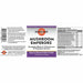 Mushroom Wisdom Mushroom Emperors 120 vegetarian tablets full label with supplement facts