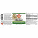Mushroom Wisdom Super Coriolus 120 vegetarian tablets full label with supplement facts