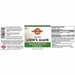 Mushroom Wisdom Super Lion's Mane 120 vegetarian tablets full label with supplement facts
