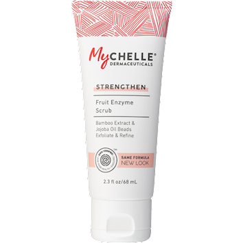 MyChelle Dermaceuticals Fruit Enzyme Scrub, 2.3 fl oz, front of tube