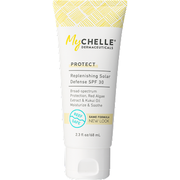 MyChelle Dermaceuticals Replenishing Solar Defense SPF 30, 2.3 oz, front of tube