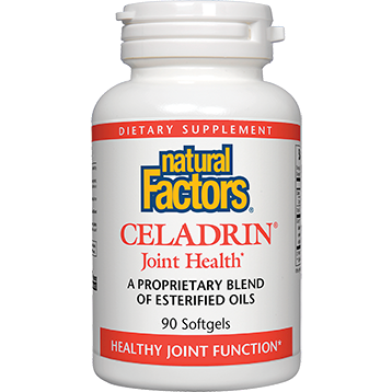 Natural Factors Celadrin Joint Health 1050 mg, 90 softgels, front of bottle
