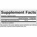 Natural Factors Stress-Relax PharmaGABA 250 mg 60 veg capsules supplement facts label