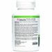 Natural Factors Turmeric and Bromelain 450 mg 90 capsules side label