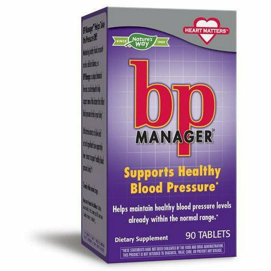 Nature's Way BP Manager, 90 tablets, front of box