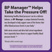 Nature's Way BP Manager 90 tablets label information panel 2