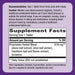 Nature's Way BP Manager 90 tablets supplement facts label