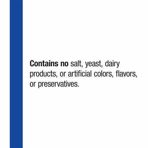 Nature's Way Fiber Delights Vanilla 60 chewables allergen information panel