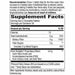 Nature's Way Fiber Delights Vanilla 60 chewables supplement facts label
