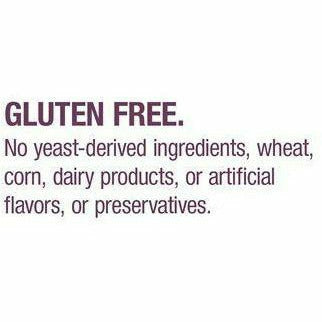 Nature's Way Hem-Care 90 capsules allergen information panel