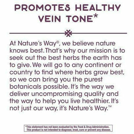Nature's Way Hem-Care 90 capsules label information panel
