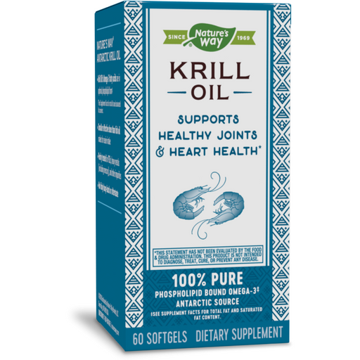 Nature's Way Krill Oil 500 mg, 60 softgels, front of box