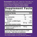 Nature's Way SMART Q10 CoQ10 Orange Creme 100 mg 30 chewables supplement facts label