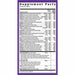 New Chapter Advanced Perfect Prenatal Multivitamin supplement facts label