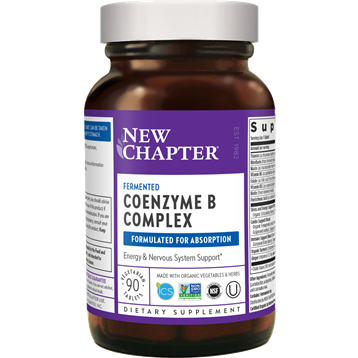 New Chapter Coenzyme B Complex, 90 tablets, front of bottle