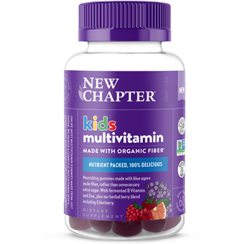New Chapter Kids Multivitamin Gummies, 60 gummies, front of bottle