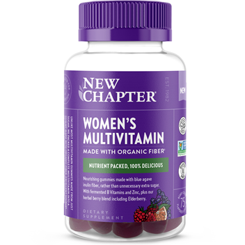 New Chapter Women's Multivitamin Gummies, 75 gummies, front of bottle
