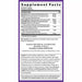 New Chapter Zyflamend Nighttime 60 liquid veg capsules supplement facts label