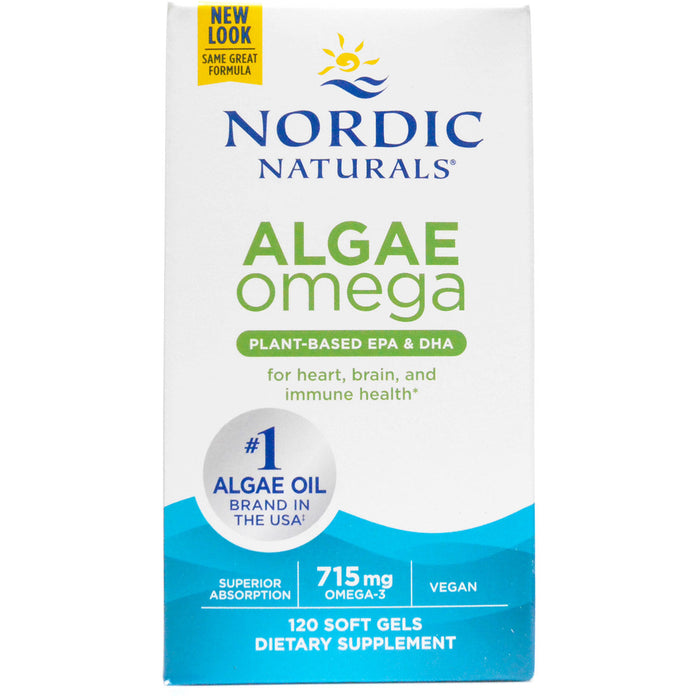 Nordic Naturals, Algae Omega 120 soft gels