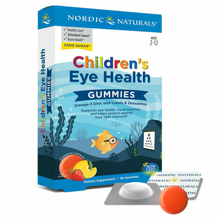 Nordic Naturals Children's Eye Health Gummies, 30 gummies, front of box