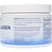 Nordic Naturals Marine Collagen 5.29 oz suggested use label