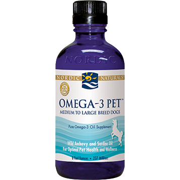 Nordic Naturals Omega-3 Pet, 8 fl oz, front of bottle