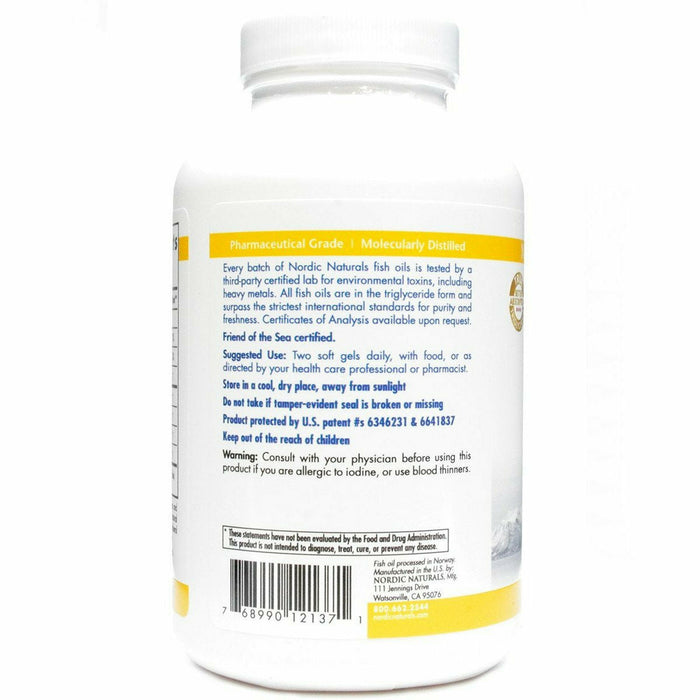 ProOmega 2000 120 caps by Nordic Naturals Supplement Details