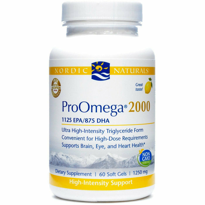 Nordic Naturals, Pro Omega 2000 60 Caps.