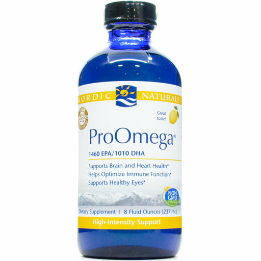 Nordic Naturals ProOmega Lemon, 8 fl oz, front of bottle