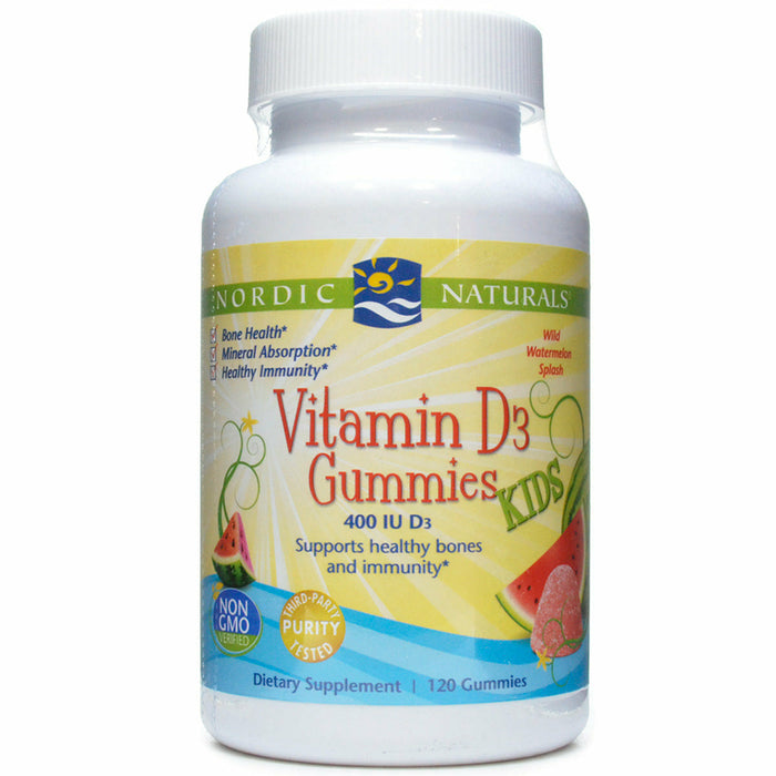 Nordic Naturals, Vitamin D3 Gummies Kids 120 gummies