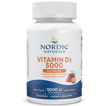 Nordic Naturals, Vitamin D3 5000 Gummies 30 ct