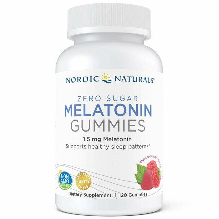 Nordic Naturals, Zero Sugar Melatonin 120 Gummies