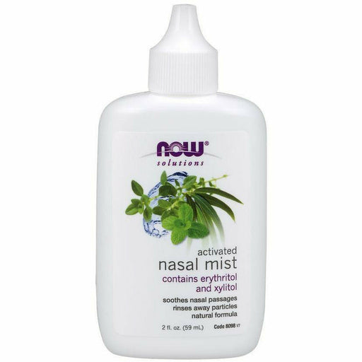 NOW Activated Nasal Mist, 2 oz, front of spray bottle
