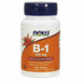 NOW B-1 100 mg, 100 tablets, front of bottle