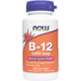 NOW B-12 1000 mcg, 250 lozenges, front of bottle