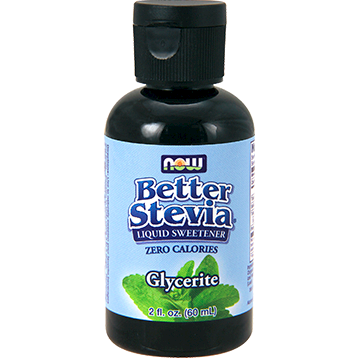 NOW Better Stevia Glycerite, 2 fl oz, front of bottle