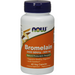 NOW Bromelain 2400 GDU/g 500 mg, 60 veg capsules, front of bottle