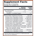 NOW ChewyZymes 90 chewable tablets supplement facts label