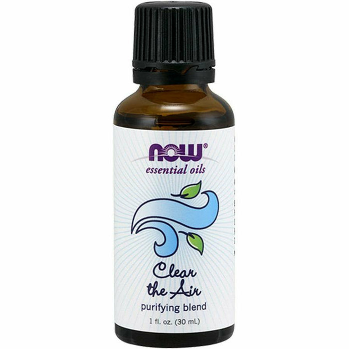 NOW Clear the Air Purifying Blend, 1 oz, front of bottle
