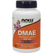 NOW DMAE 250 mg, 100 veg capsules, front of bottle