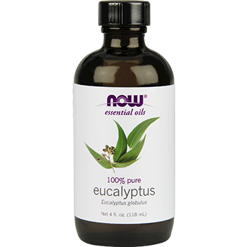 NOW Eucalyptus Oil, 4 oz, front of bottle